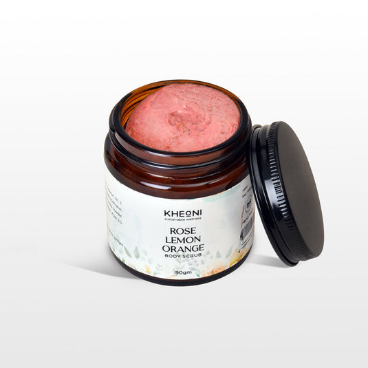 Rose Lemon Orange Body Scrub