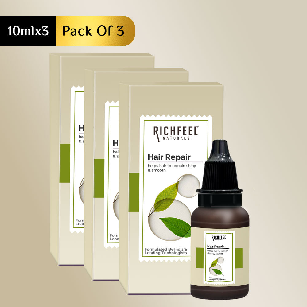 Richfeel Hair Repair Serum 10 ml Pack of 3