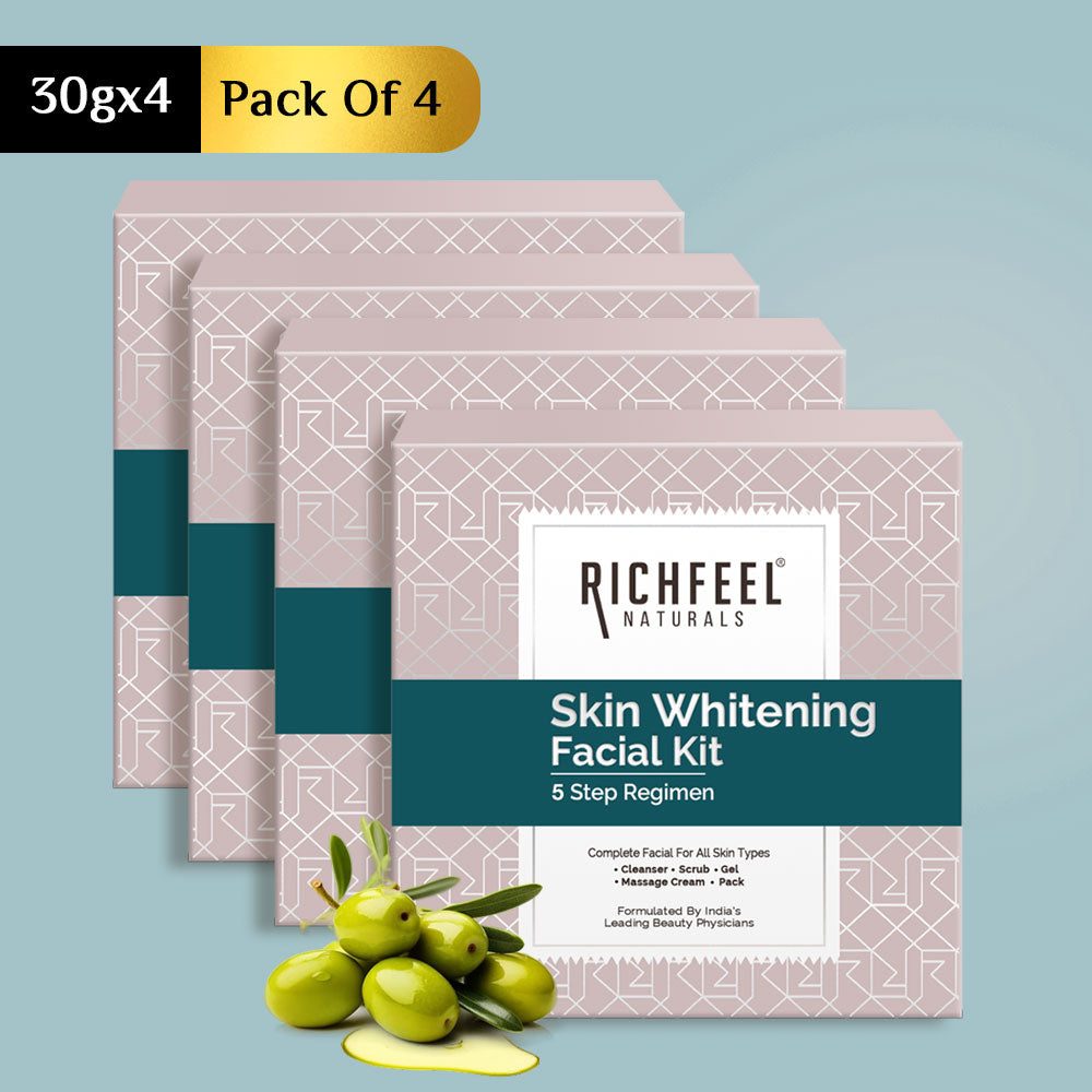 Richfeel Skin Whitening Facial Kit 30 g Pack of 4