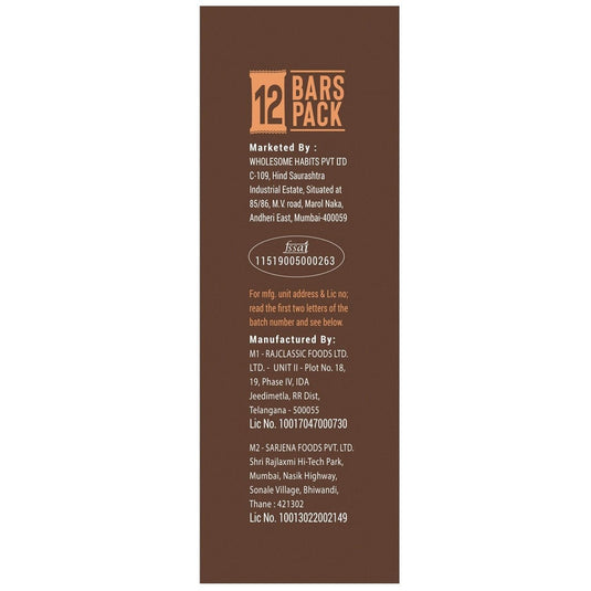 Buy Eat Anytime`s Ragi Bar Pack of 12 - Buy Now