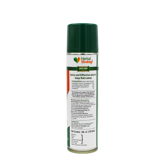 AYURVEDIC RAT  REPELLENT – 2X POWER SPRAY