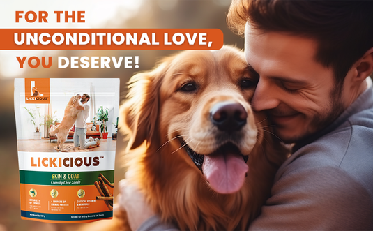 LICKICIOUS Nutritional Treats for Healthy Skin & Coat