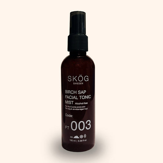 SKOG BIRCH SAP FACIAL TONIC MIST Alcohol Free face toner and face/body/pillow mist for all skin types