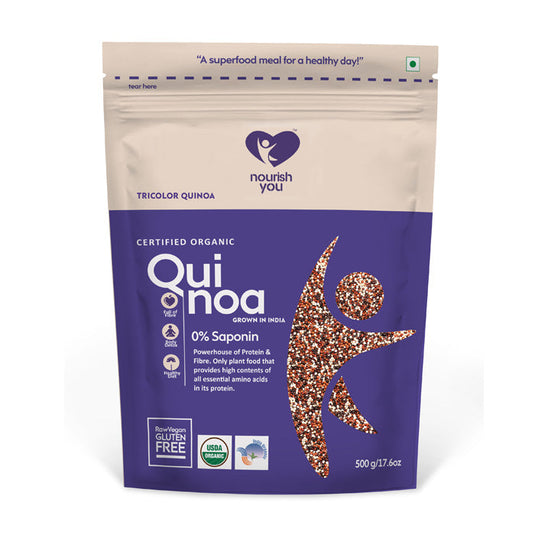 TRICOLOR QUINOA | 500g - Nourish You