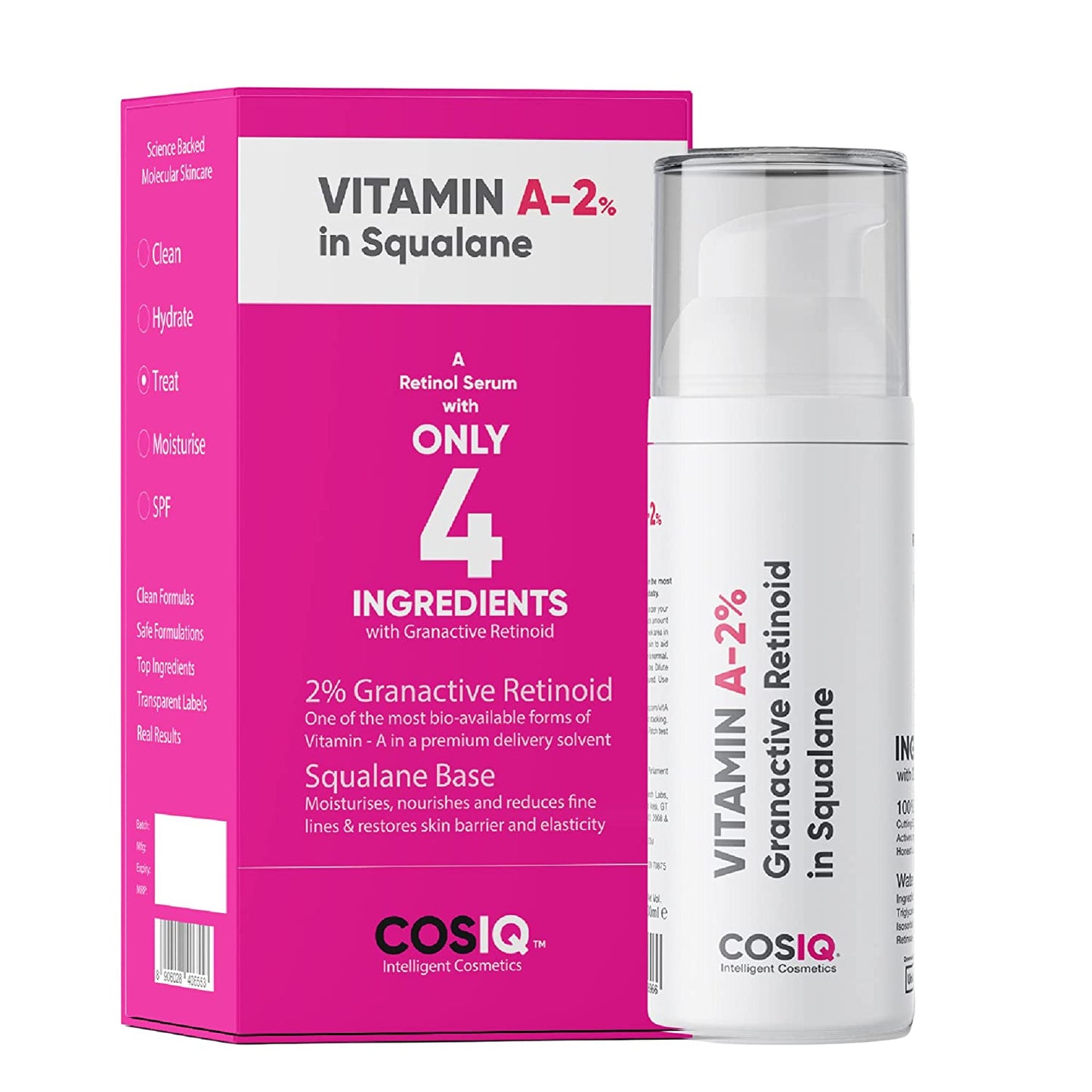 Vitamin A-2% Granactive Retinoid in Squalane, 30ml - CosIQ