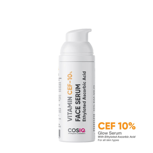 Vitamin CEF-10% Face Serum 30ml - CosIQ