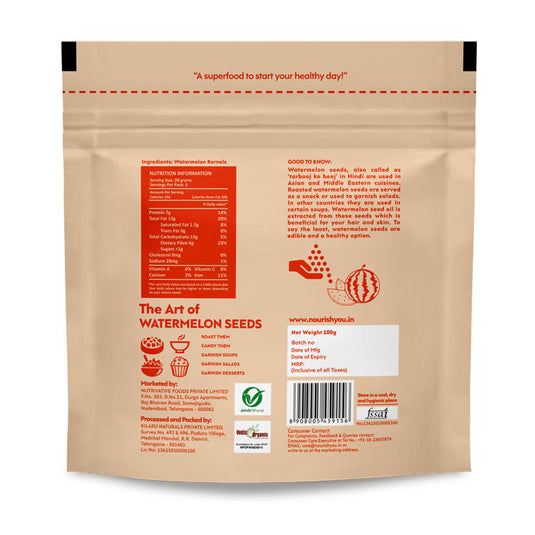 WATERMELON SEEDS | 100g - Nourish You