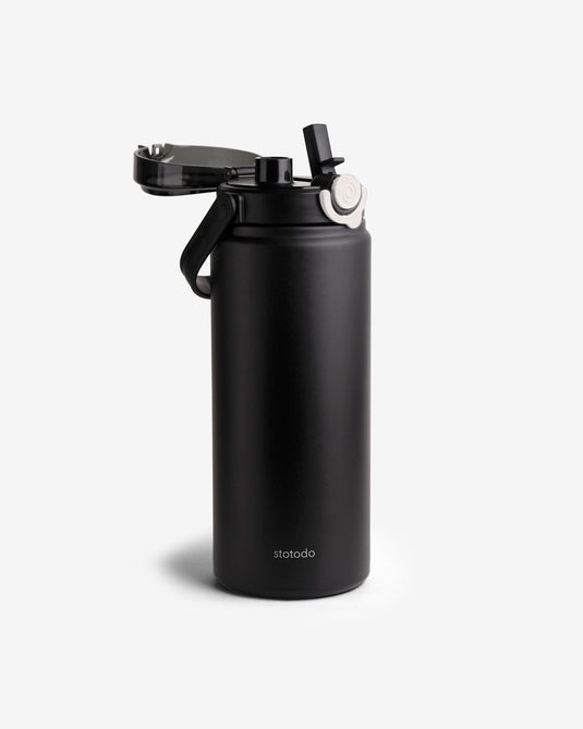 Tank dual sipper flask