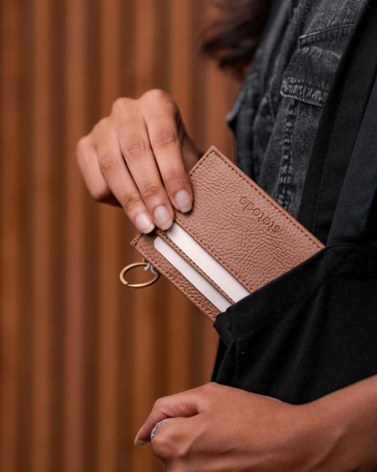 Pockit cardholder wallet & keychain