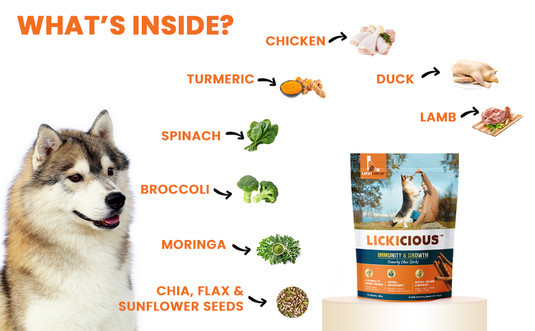 LICKICIOUS Nutritional Treats for Growth & Immunity