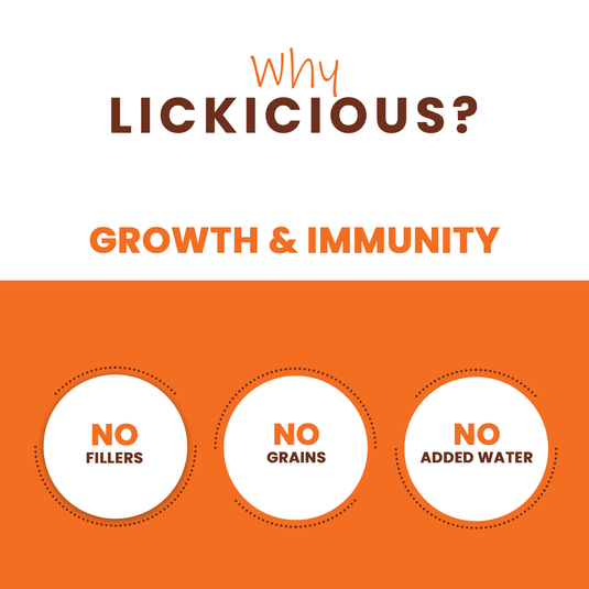 LICKICIOUS Nutritional Treats for Growth & Immunity