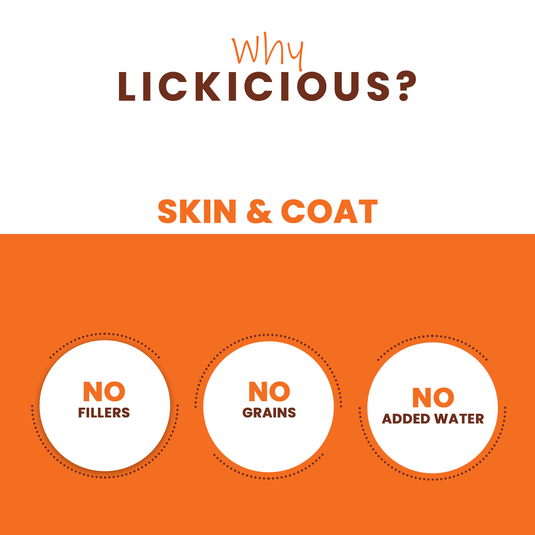 LICKICIOUS Nutritional Treats for Healthy Skin & Coat